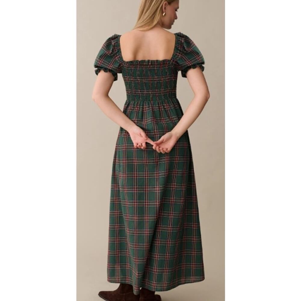Few Moda x Carly A. Riordan Matilda Plaid Maxi Dress Sz. S - Picture 2 of 9